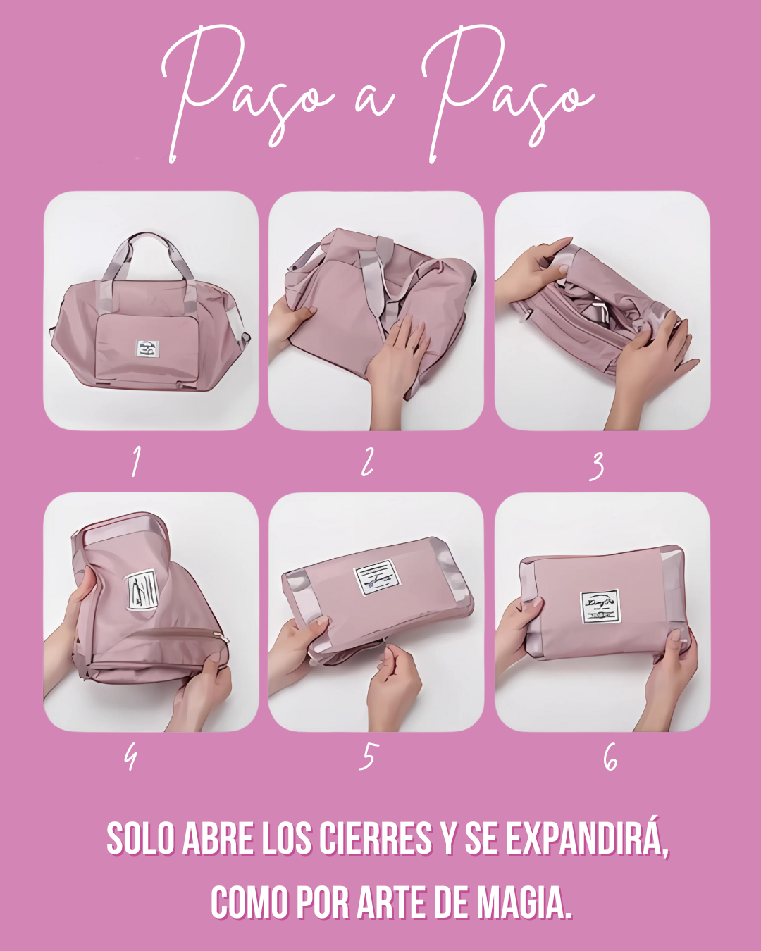 Bolso De Viaje Expandible - Bon Voyage ©
